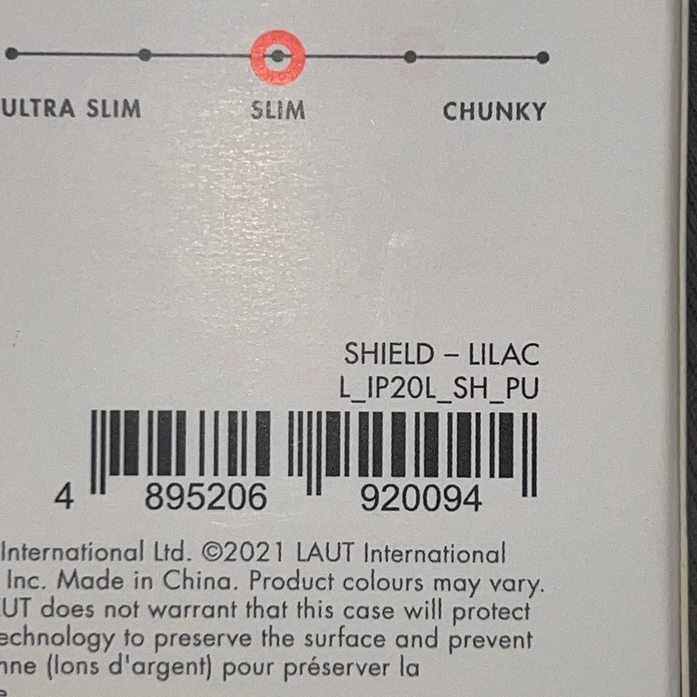 NIB Laut SHIELD Series Case for Apple iPhone 12 Pro Max - Lilac Laut